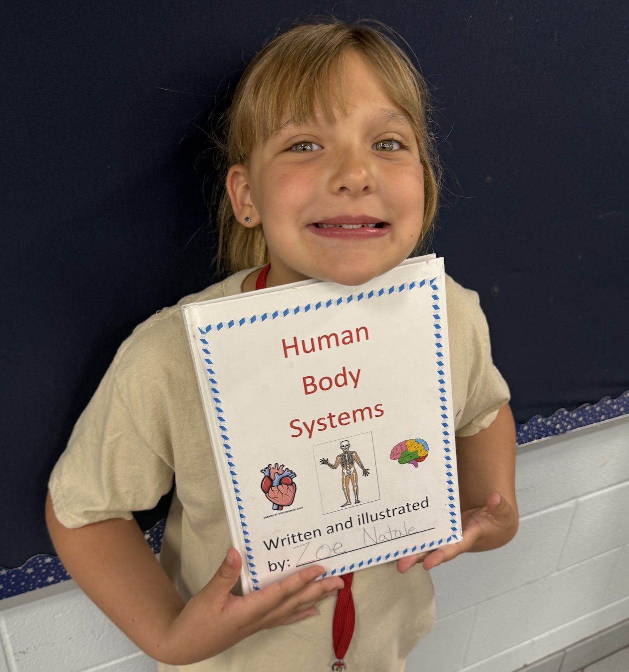 Photo of Zoe, author of The Human Body System